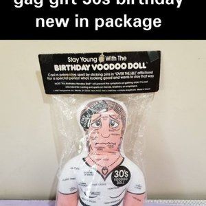 Funny! 1987 voodoo doll gag gift sealed